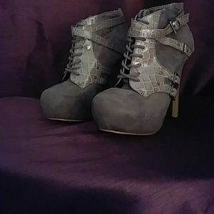 New Gray Booties
